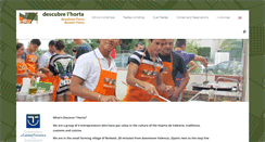 Desktop Screenshot of descubrelhorta.com